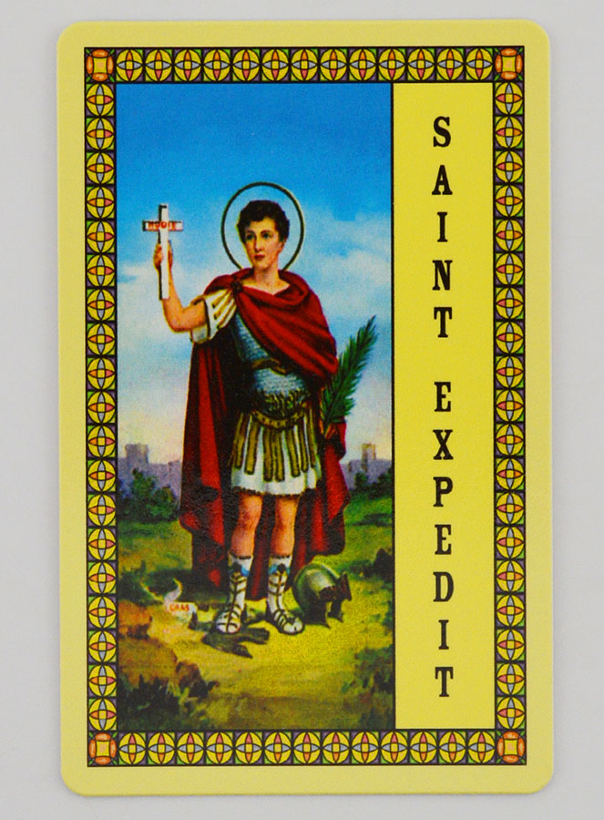 Lot de 10 Cartes - Saint Expédit (pic 3)