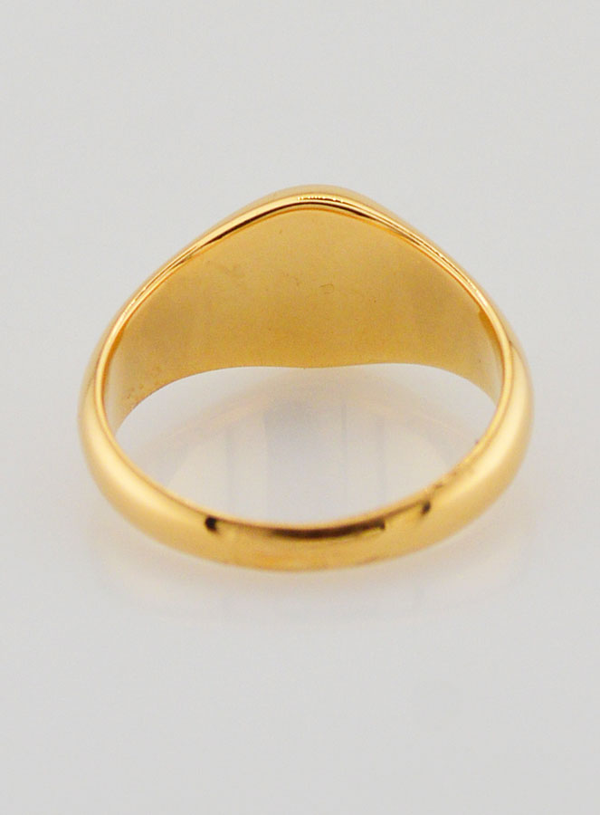 Bague Chevalière Croix du Christ - Taille 62 (pic 4)