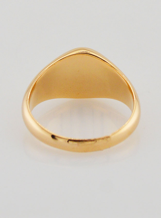 Bague Chevalière Croix du Christ - Taille 60 (pic 4)