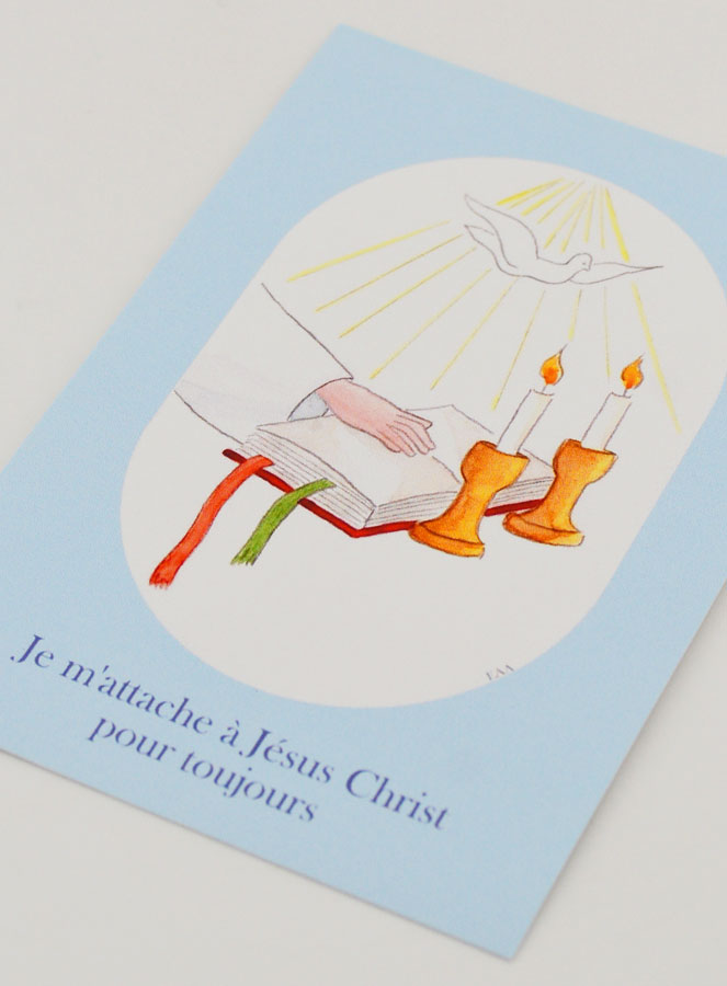 Carte de Confirmation - Je m'attache à Jésus (pic 4)