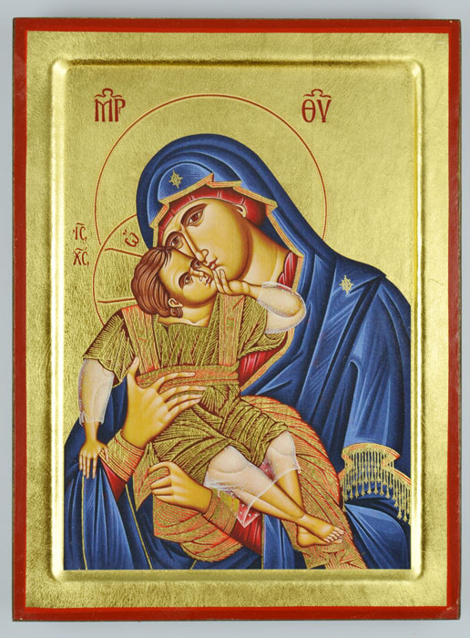 Icône Byzantine Vierge de Tendresse (pic 2)