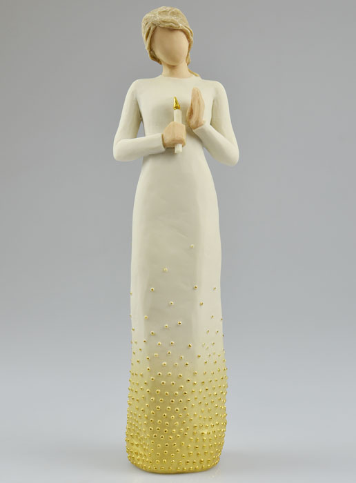 Statue Vierge Marie Notre Dame de l'Attente (pic 2)