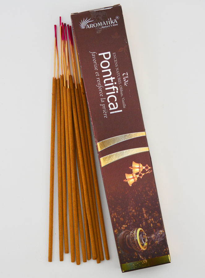 Encens Bâtonnets Pontifical - Aromatika 15 gr (pic 1)