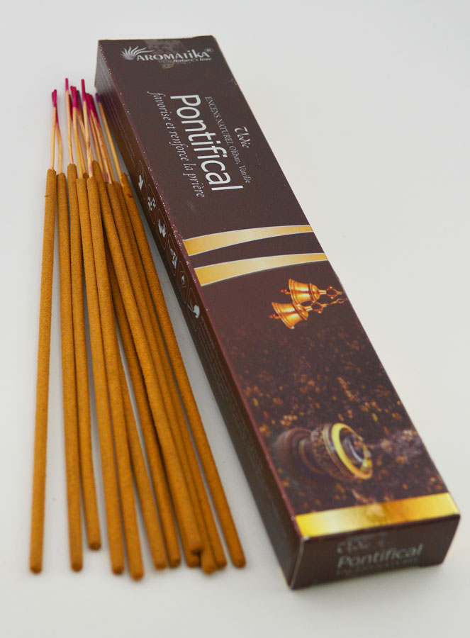 Encens Bâtonnets Pontifical - Aromatika 15 gr (pic 2)