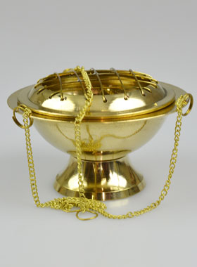Brûle Encens avec Grille et Chaîne (pic 1)