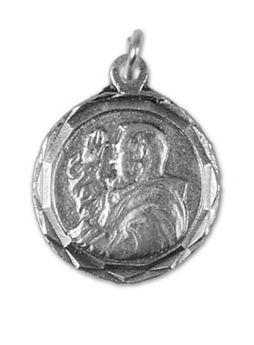 Médaille Notre Dame du Carmel en Métal Argenté (pic 3)