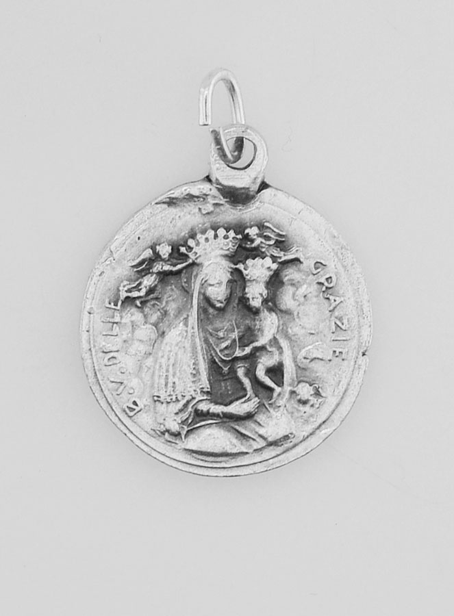 Médaille Notre Dame du Carmel en Métal Argenté (pic 4)