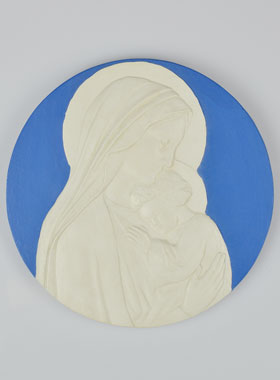 Cadre Vierge de Tendresse - Bleu Roi (pic 1)