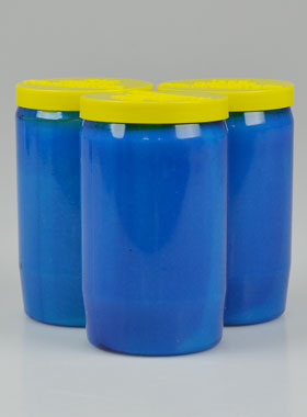 Lot de 3 Bougies de Dévotion Bleue - 3 Jours (pic 1)