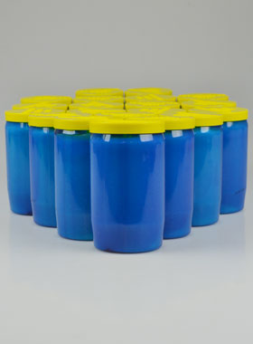 Lot de 20 Bougies de Dévotion Bleue - 3 Jours (pic 1)