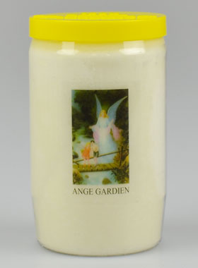 Bougie de Dévotion Ange-Gardien - 3 Jours (pic 1)