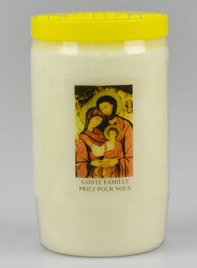 Bougie de Dévotion Sainte Famille - 3 Jours (pic 1)