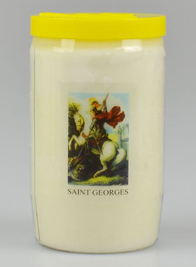 Bougie de Dévotion Saint Georges - 3 Jours (pic 1)