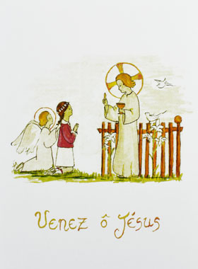 Carte de Communion - Venez Ô Jésus (pic 1)