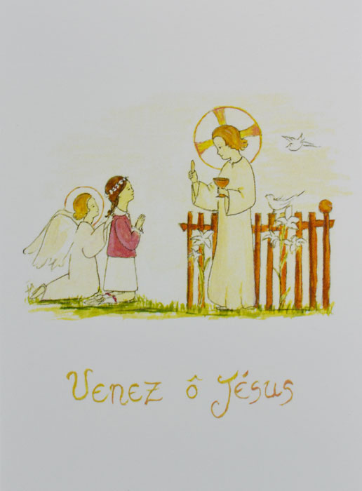 Carte de Communion - Venez Ô Jésus (pic 2)