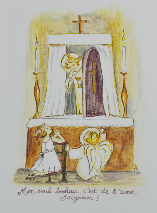 Carte de Communion - Tabernacle Fille (pic 2)
