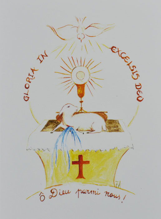 Carte de Communion - Gloria In Excelsis Deo (pic 2)