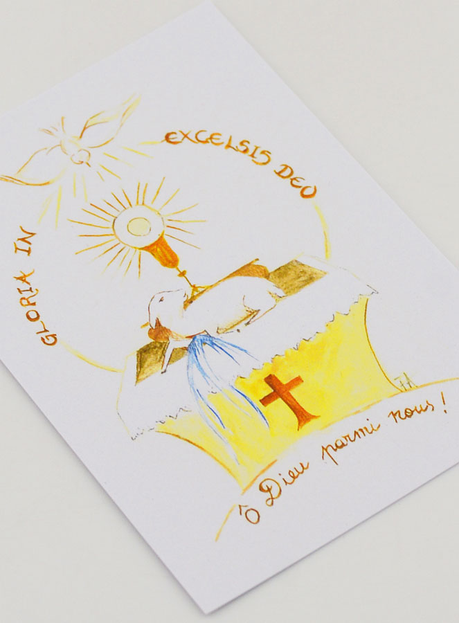 Carte de Communion - Gloria In Excelsis Deo (pic 3)