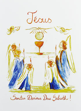 Image de Communion - Jésus Eucharistie (pic 1)