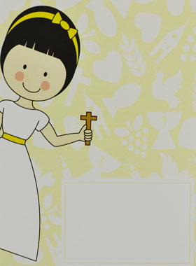 Carte de Communion - Souvenir Fille (pic 1)