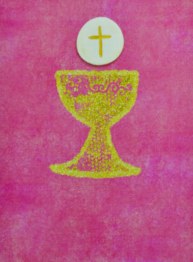 Image de Communion - Calice de Vie Rose (pic 1)