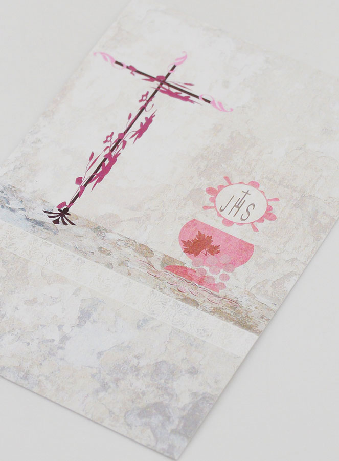Carte de Communion - Croix & Calice de Vie (pic 4)