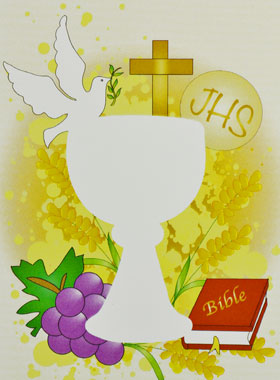 Image de Communion - Calice Vin et Pain de Vie (pic 1)