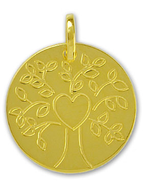 Médaille Arbre de Vie en Or (pic 1)