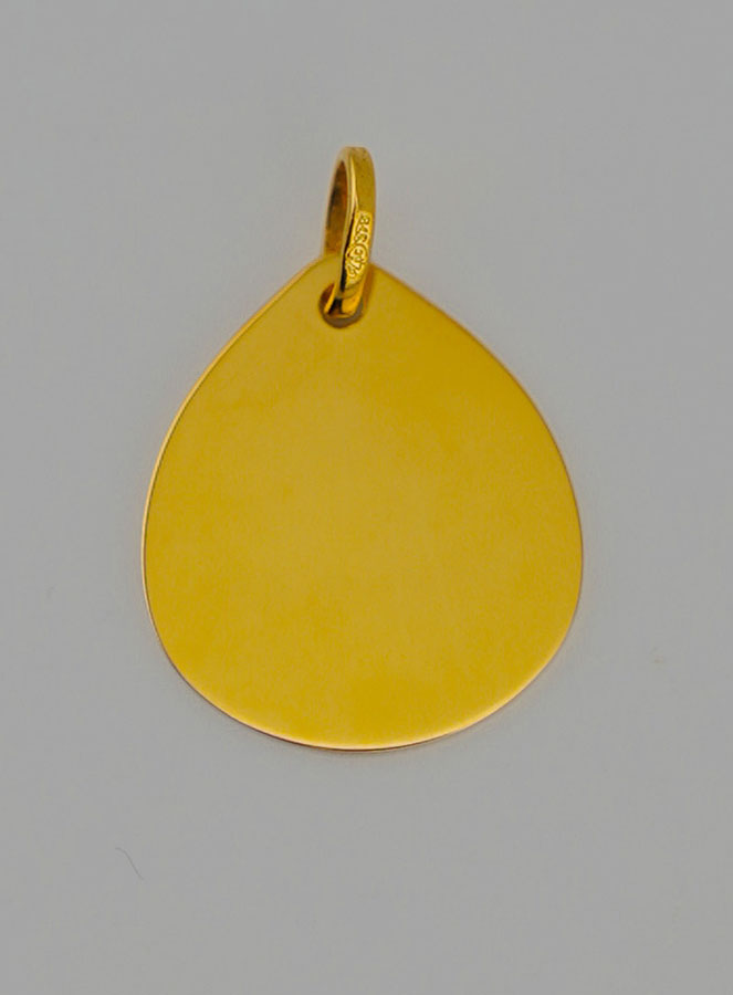 Médaille Ange Raphaël Chérubin en Or 375/1000 (pic 4)