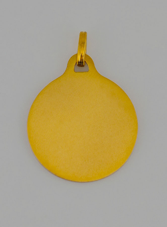 Médaille Mon Ange-Gardien Protecteur en Or (pic 3)