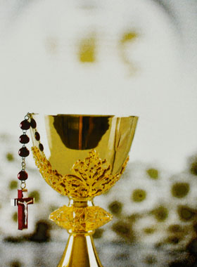 Image de Communion - Calice Vin de Vie et Chapelet (pic 1)