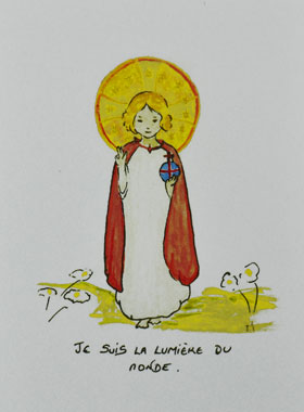 Image de Baptême - Je Suis la Lumière du Monde (pic 1)