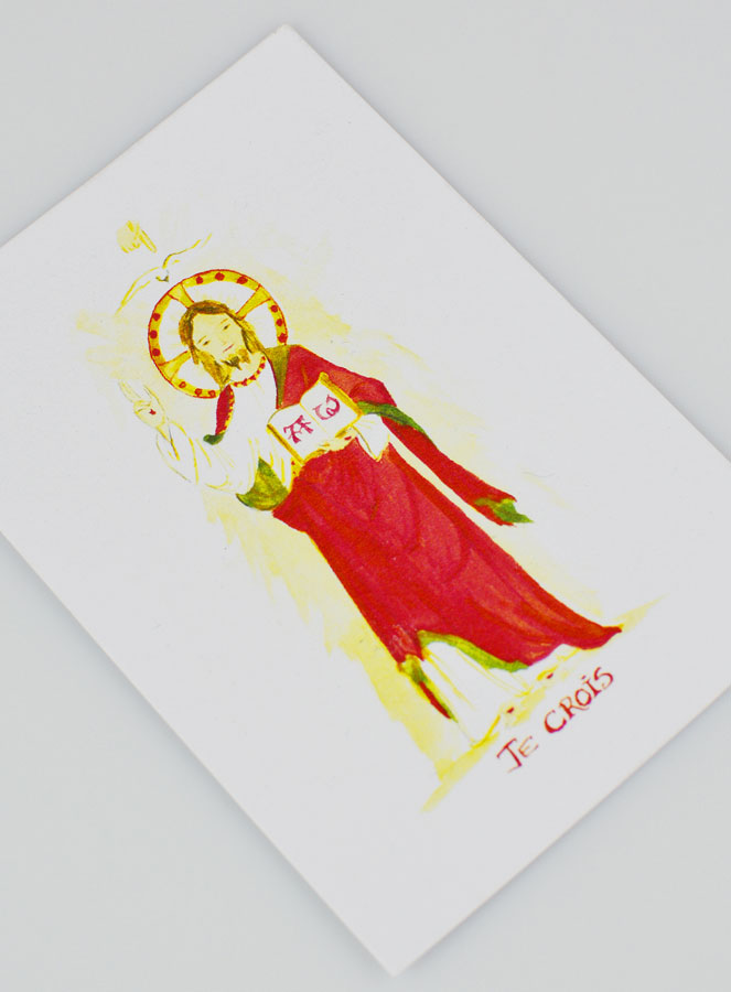Carte de Confirmation Modèle Magenta - Je Crois (pic 3)