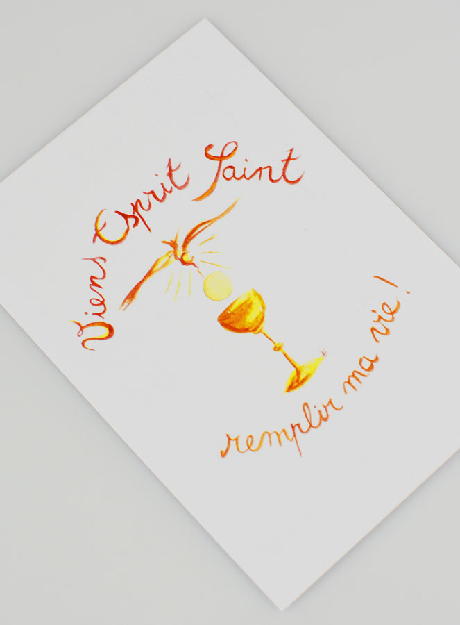 Carte de Confirmation - Viens Esprit Saint (pic 3)