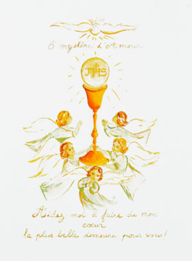 Carte de Communion - Mystère d'Amour (pic 1)