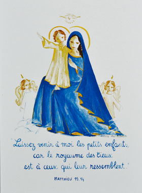 Image de Baptême - Laissez Venir à Moi les Petits Enfants (pic 1)
