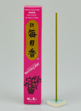 Encens Japonais - 50 Bâtonnets Rose du Japon (pic 1)