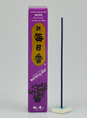 Encens Japonais - 50 Bâtonnets Musc du Japon (pic 1)
