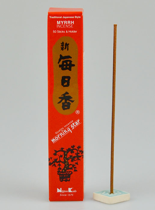 Encens Japonais - 50 Bâtonnets Myrrhe du Japon (pic 2)