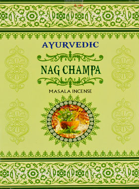 Encens Indien Ayurvedic - 15 Bâtonnets - Nag Champa (pic 1)