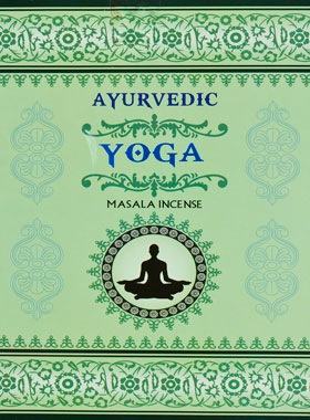 Encens Indien Ayurvedic - 15 Bâtonnets - Yoga (pic 1)