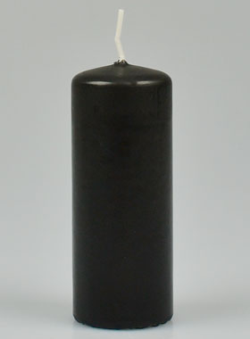 Bougie de Décoration de Table - Noire (pic 1)