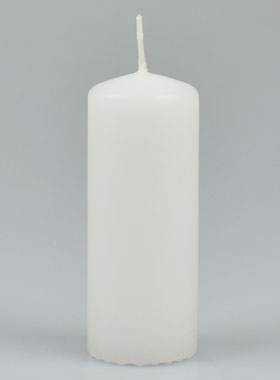 Bougie de Décoration de Table - Couleur Blanc (pic 1)