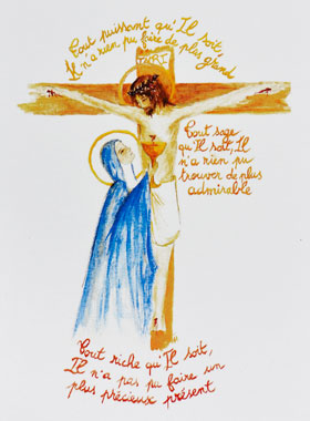 Carte de Communion - Sang Précieux de la Croix (pic 1)