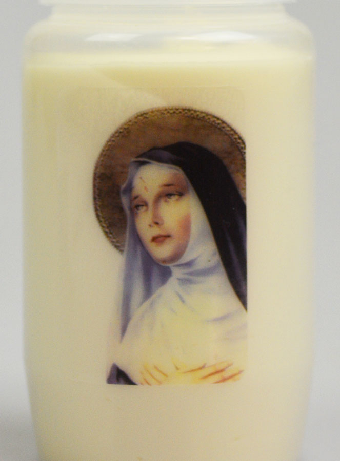 Bougie de Dévotion Sainte Rita - 3 Jours (pic 3)