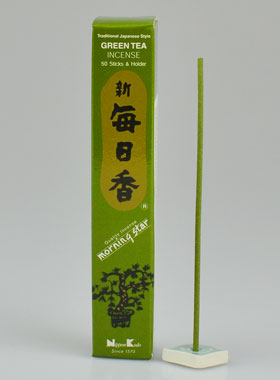 Encens Japonais - 50 Bâtonnets Thé Vert du Japon (pic 1)