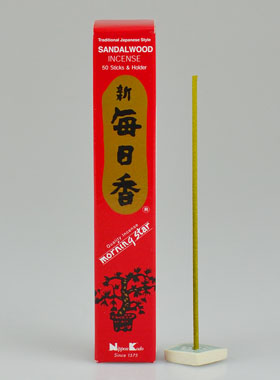 Encens Japonais - 50 Bâtonnets Bois de Santal du Japon (pic 1)