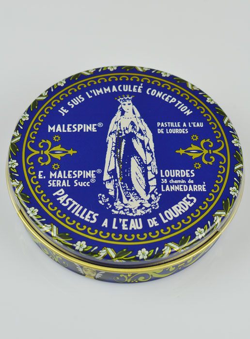 Bonbons Pastilles Menthe à l'Eau de Lourdes - 100g (pic 1)