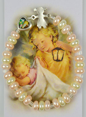 Bracelet Enfant Ange Protecteur - Fille (pic 1)
