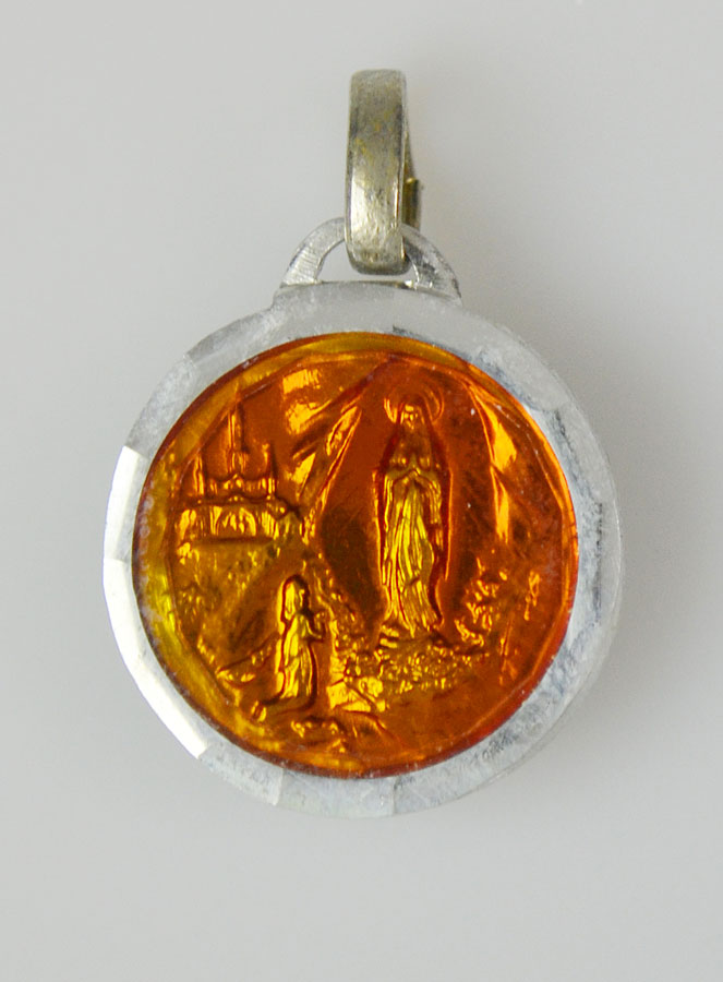 Médaille de Lourdes Orange & Eau de Lourdes (pic 1)